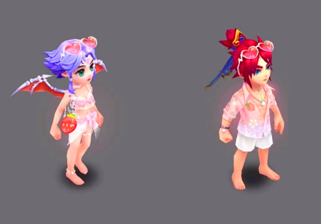 梦幻西游:手游的七夕锦衣出了,是短款的,端游也是短款的吗?