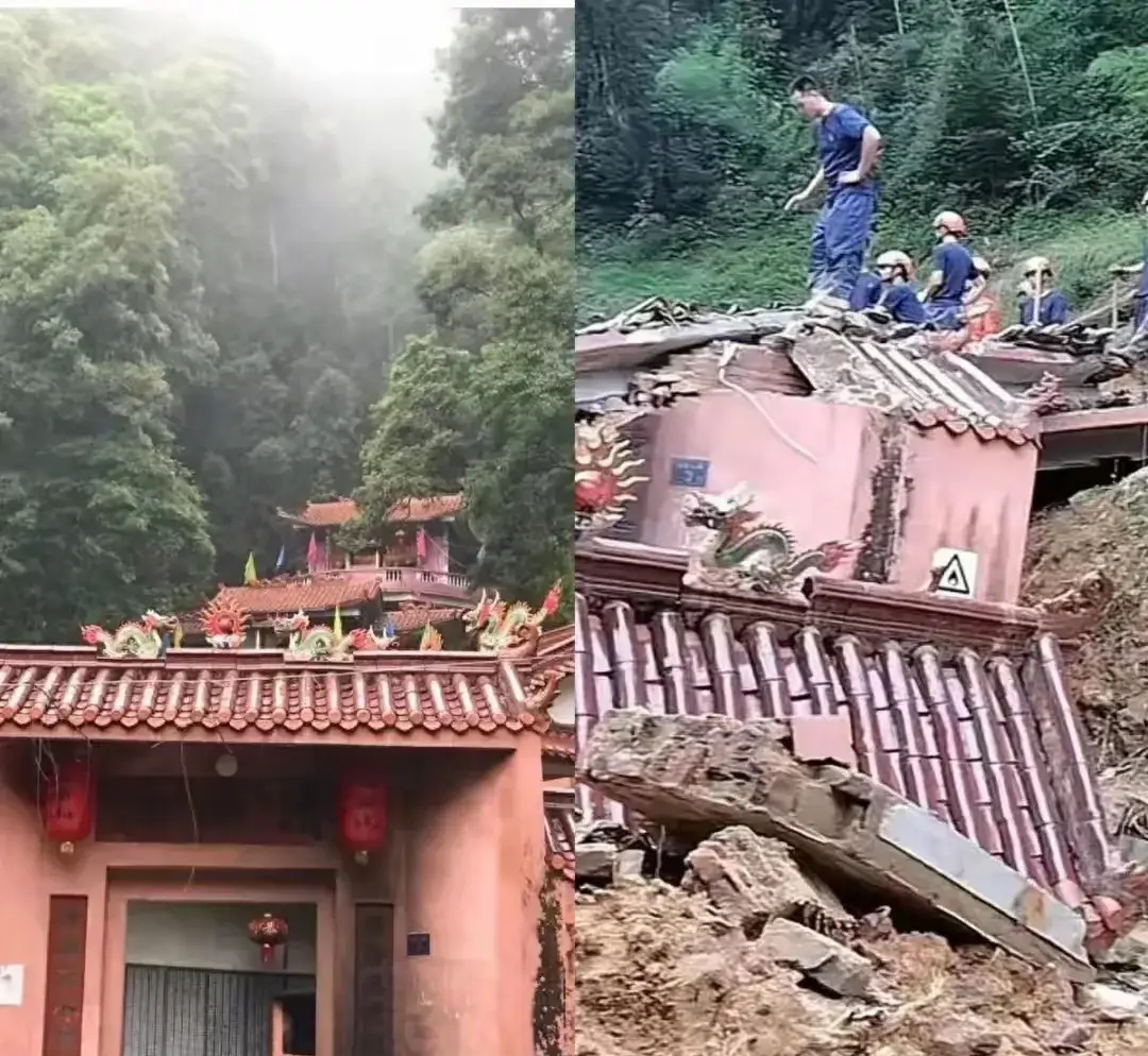 福建一家六口寺庙躲雨不幸身亡,原因曝光令人痛心,网友泪目