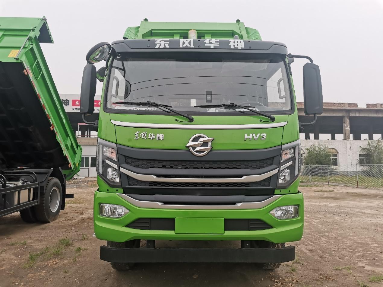 城乡建设实力能手 高颜值的东风华神hv3两轴自卸车