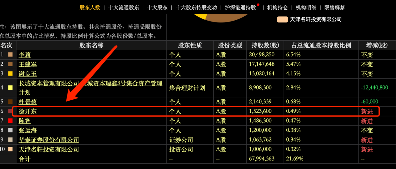 市值17元,牛散徐开东和jp摩根一路下跌一路买,原来逻辑这么硬