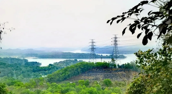 周末徒步深圳平峦山公园,老人和小孩都适合爬的山