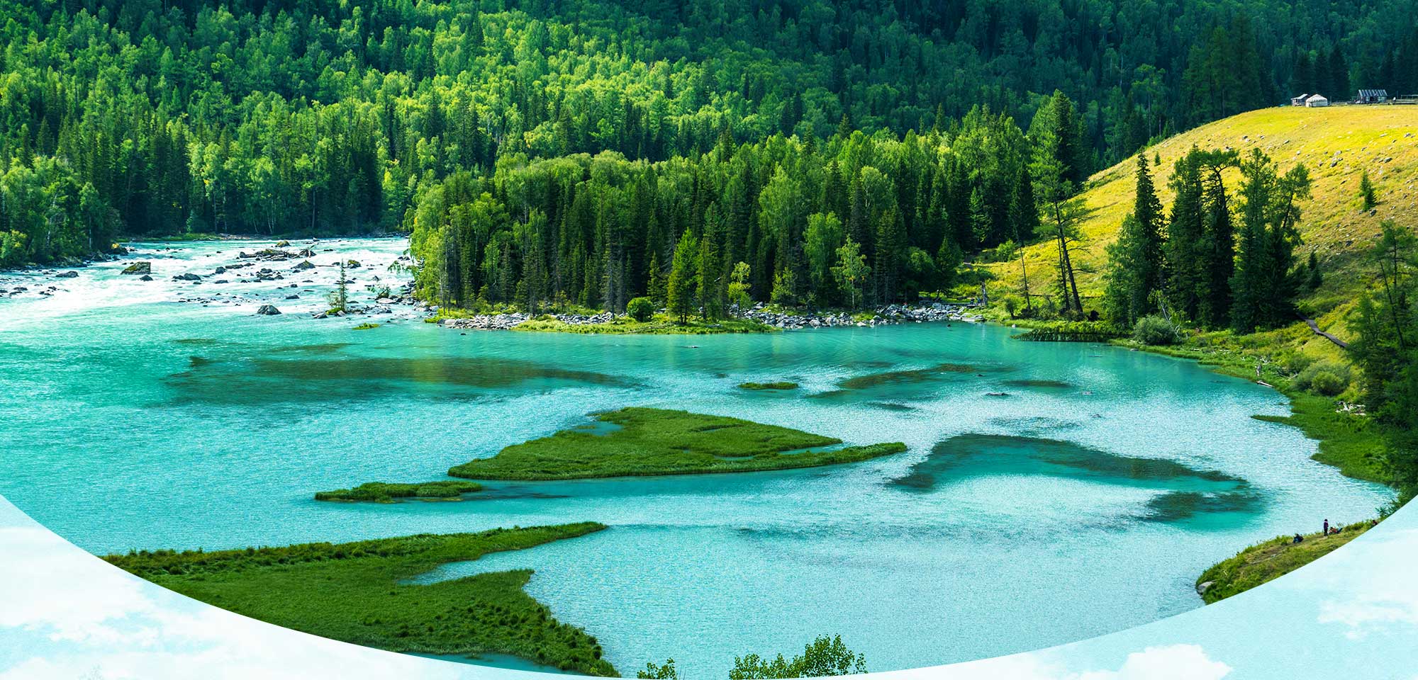 中国十大蓝色湖水之境