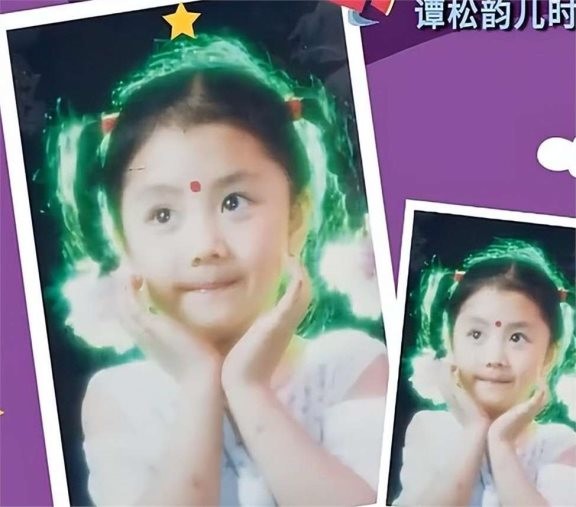 34岁"淳贵人"谭松韵:因为发型上了热搜,网友热议:小孩扮大人