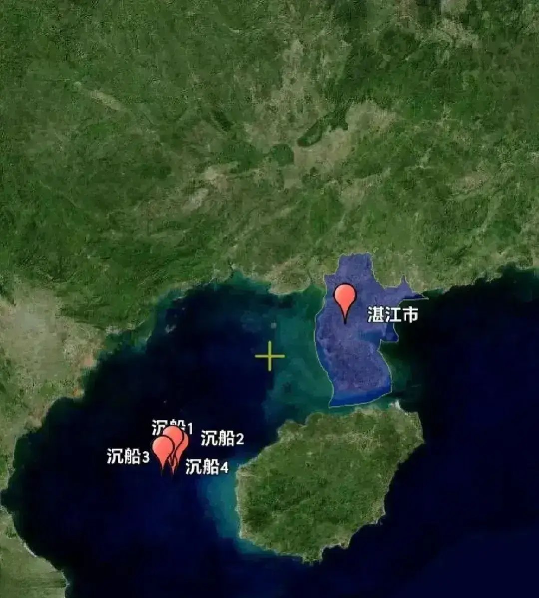 北部湾四艘沉船到底怎么回事?不信谣不传谣沉船很快清理掉