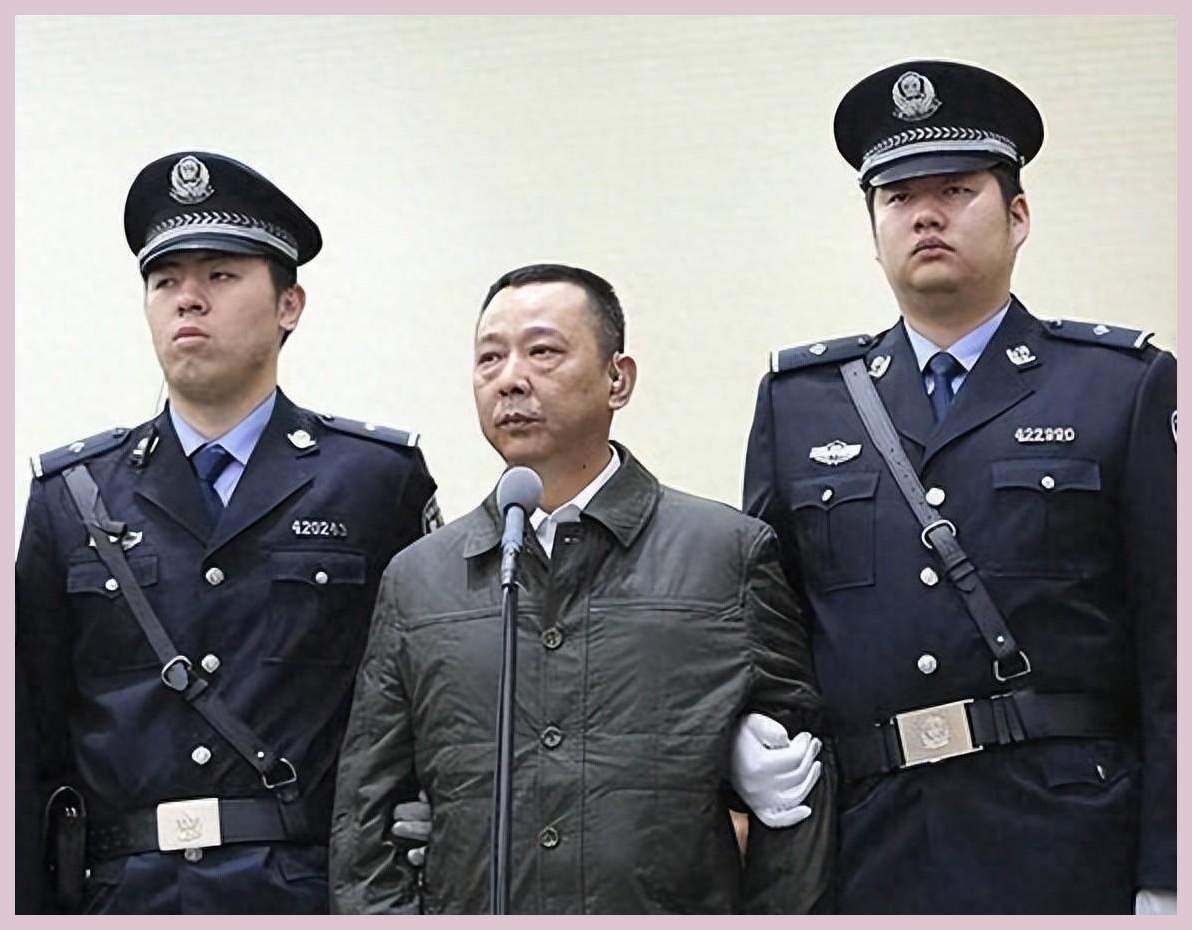 2015年四川刘汉被判死刑,押到火葬场抬进执行车,离开时神情恍惚