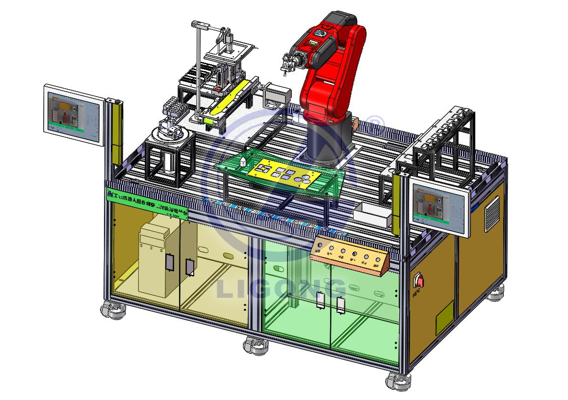 boh-hirw1004型 工业机器人操作调整工技能鉴定平台