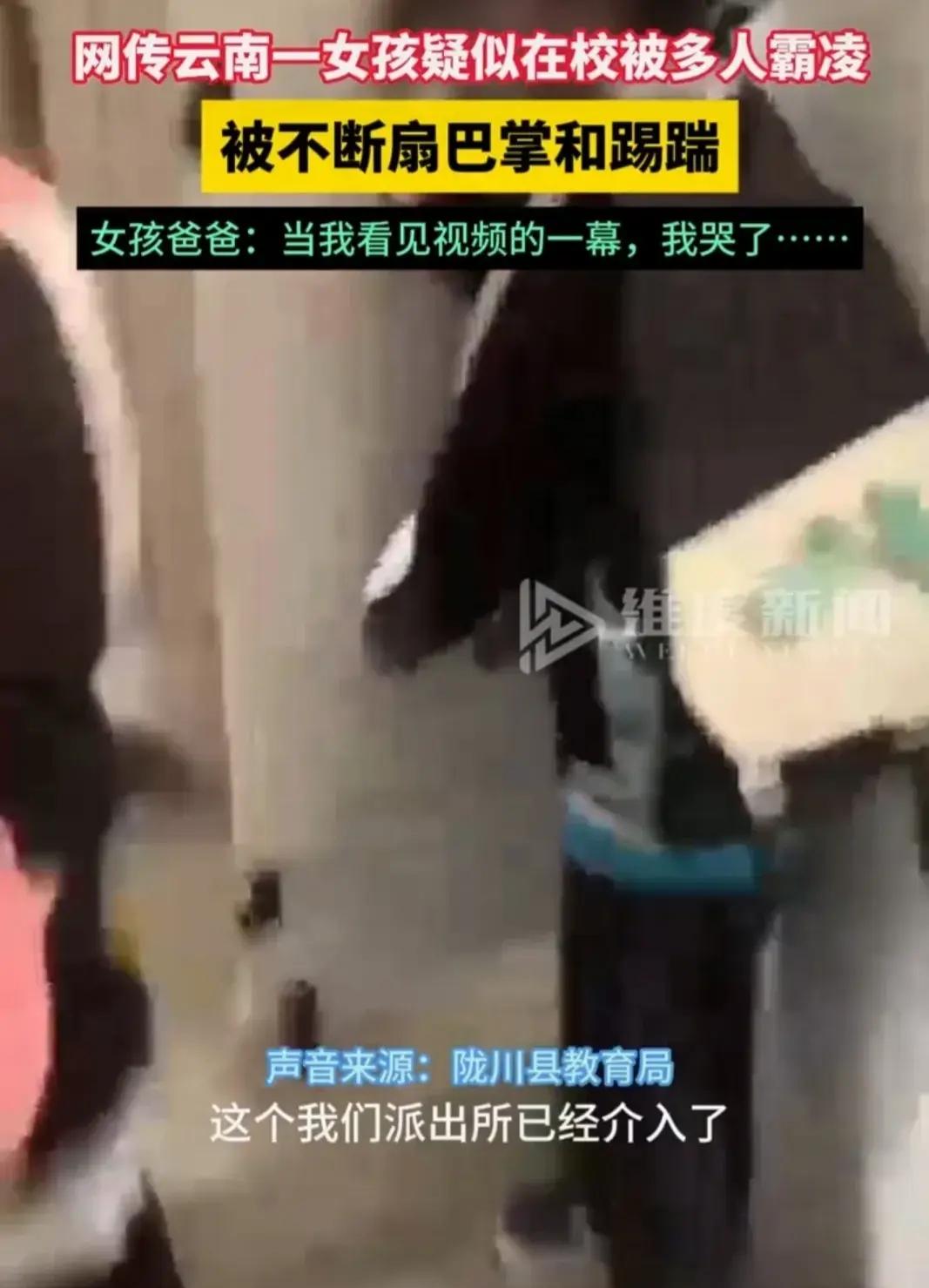 事态升级!女生被多人扇巴掌踢踹,父亲发声以暴制暴最有效