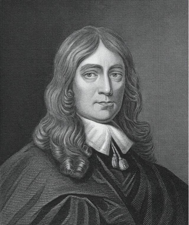 法国文学作家:约翰·弥尔顿,在迫害与监禁中创造经典之作