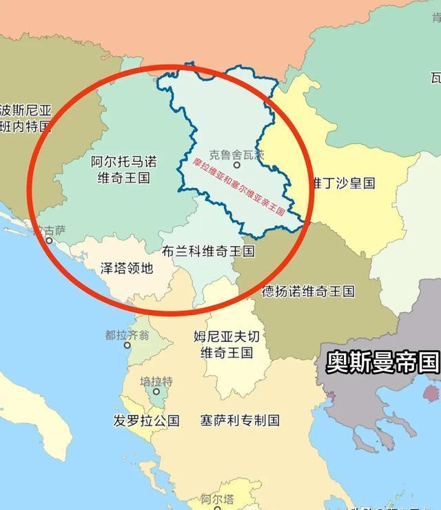 塞尔维亚的版图变迁:从小公国到大塞尔维亚,创业不易,守土更难