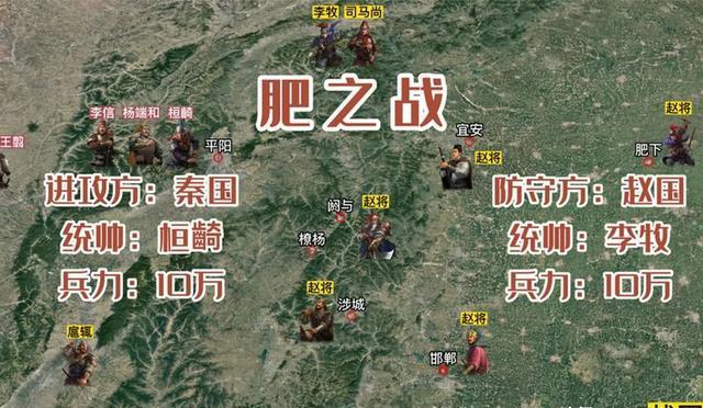 战国四大名将李牧中国抗击匈奴第一人,创步兵全歼骑兵唯一战绩