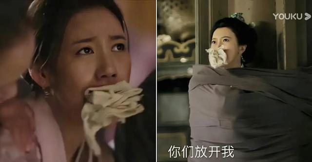 电视剧中绑架场景中的口罩布料设计为无法轻易吐出吗?