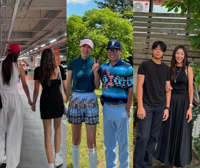 母亲的高挑身材和长四肢遗传给了全美拉和尹钟信的孩子