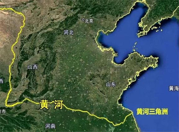 黄河的一次改道,让中国损失1,400平方千米,韩国甚至从中获利!