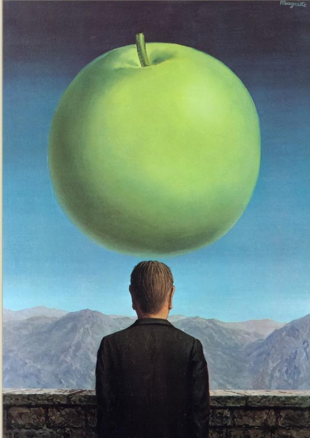 画家马格利特,在其绘画作品中,是如何表达形式语言的荒诞感?