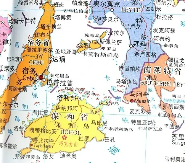 菲律宾第十大岛屿——薄荷岛,也叫保和岛,岛上有巧克力山