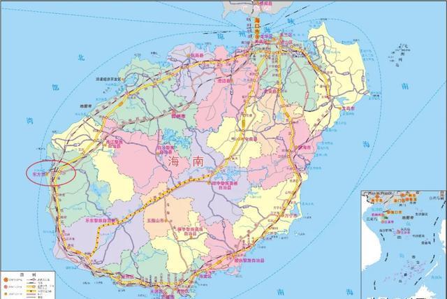 位于海南岛西部,为何叫东方市?