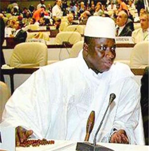 宇宙神国冈比亚:22万美元当总统,声称某一天横扫中国