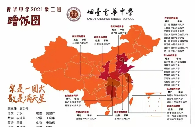 烟台一中地图图片