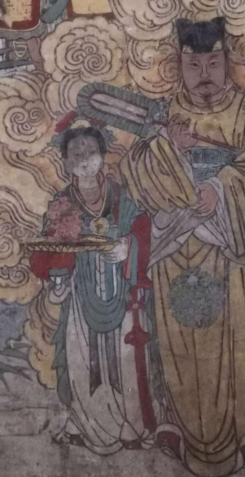 广胜寺水神庙壁画高清图片