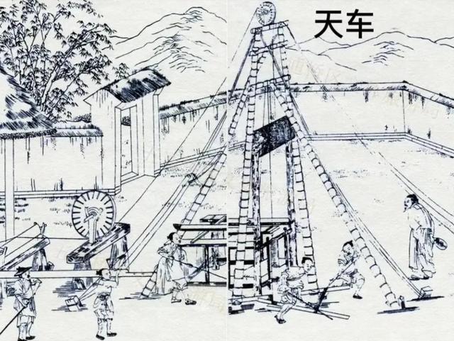 盐井天车简笔画图片