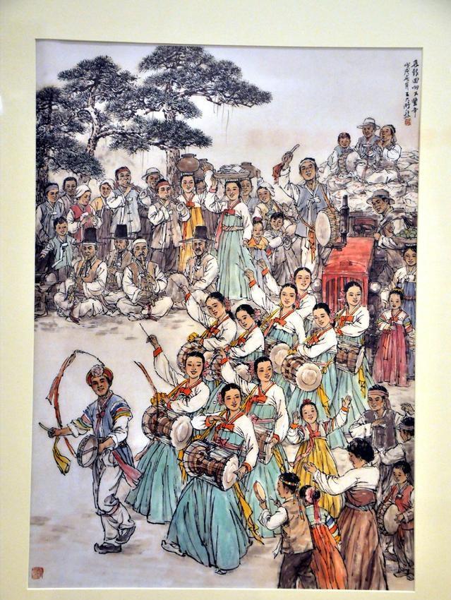 古代朝鲜绘画的历史背景与绘画风格