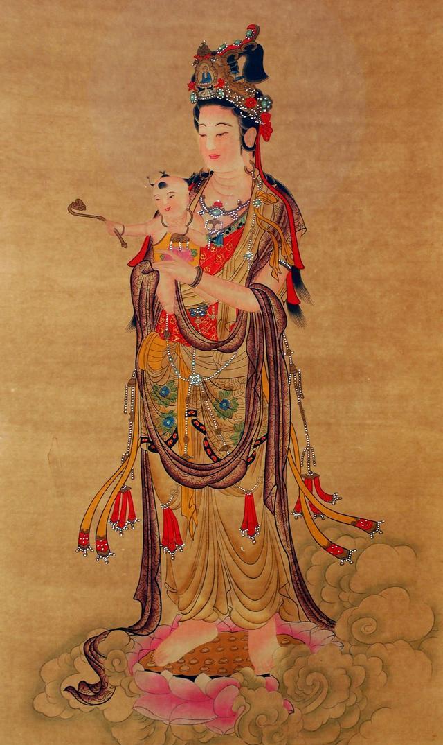 唐伯虎的《送子观音图》与意大利圣母像相似度很高,谁模仿了谁?