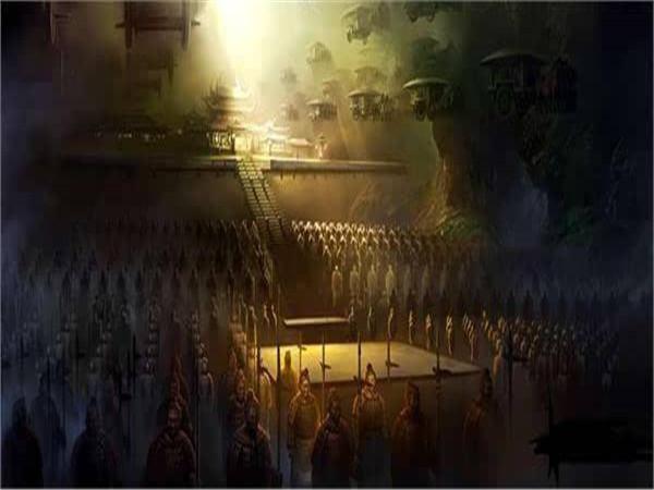 秦始皇陵物品被项羽大军运了30天,地宫臧椁被牧童轻而易举烧掉?