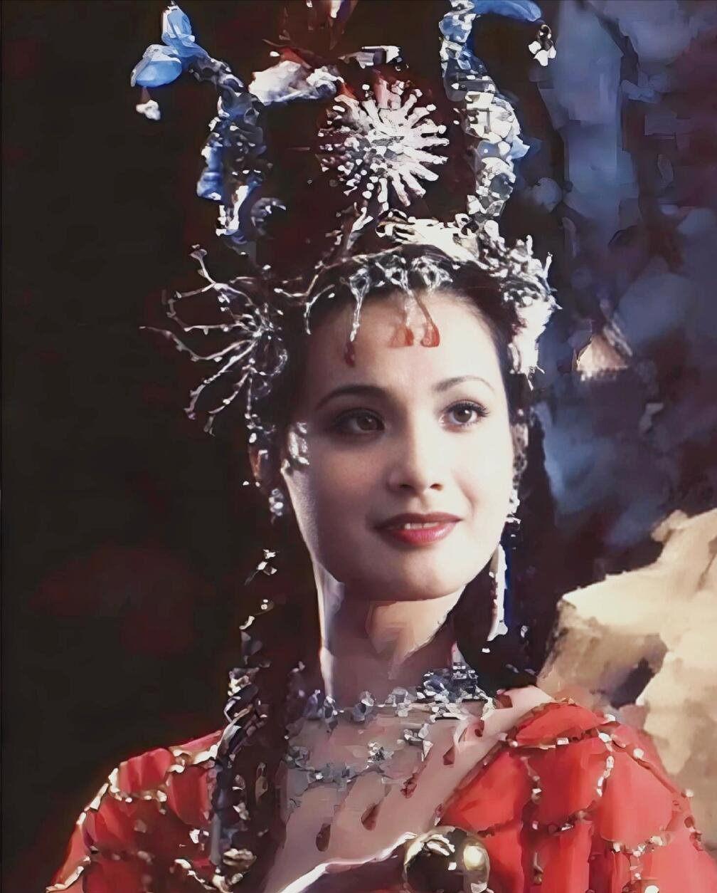 天呐!《西游记》万圣公主头饰藏海鲜,剧组脑洞大如海