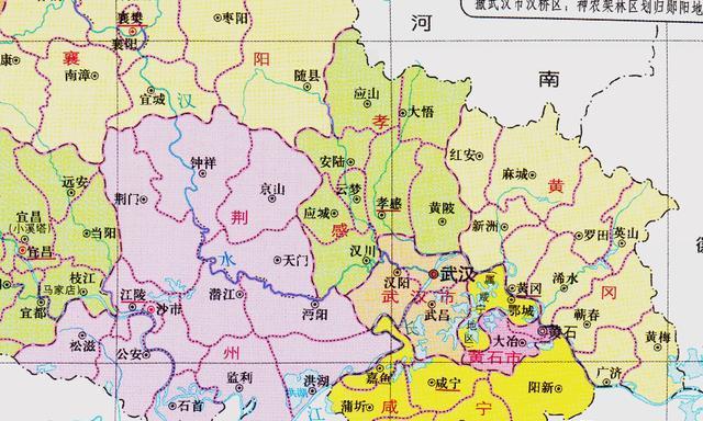 湖北与安徽的区划调整,安徽省的1个县,为何划入了湖北省?