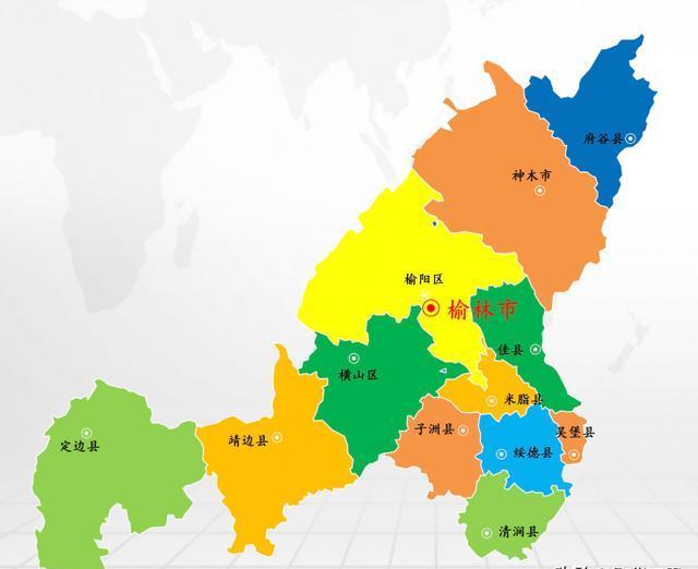 榆林市的区划调整,中西部7000亿第一城,为何有12个区县?