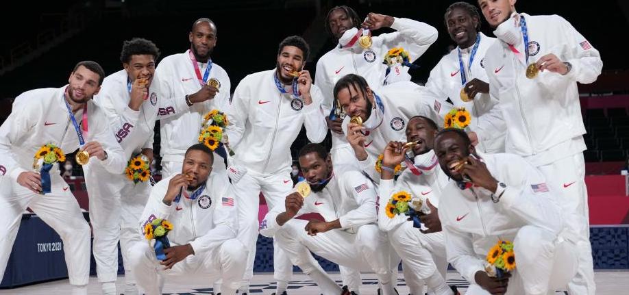 美国三大球本届成绩:男女篮 女足金牌!剩男足无奖牌