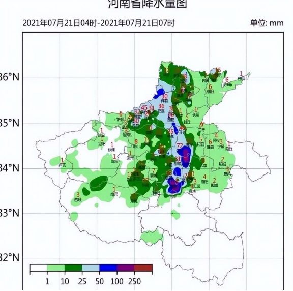 河南水灾地图图片