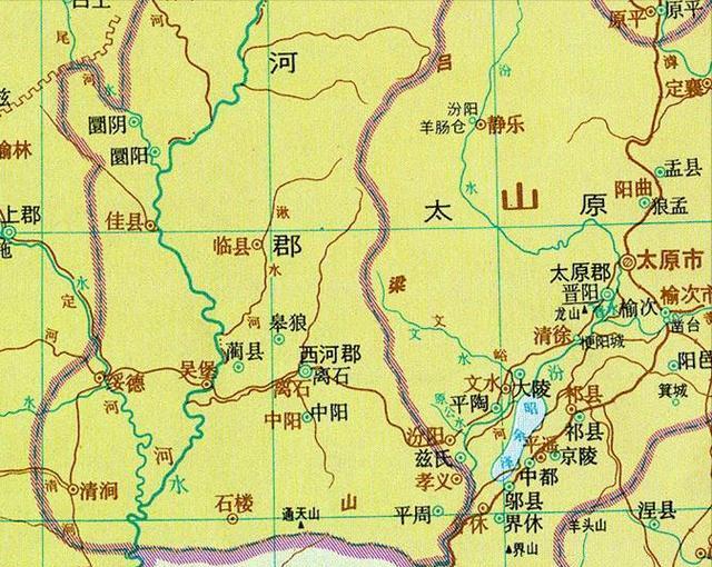 西河郡:汉代长城线的一大突破,南北经济文化交流的枢纽