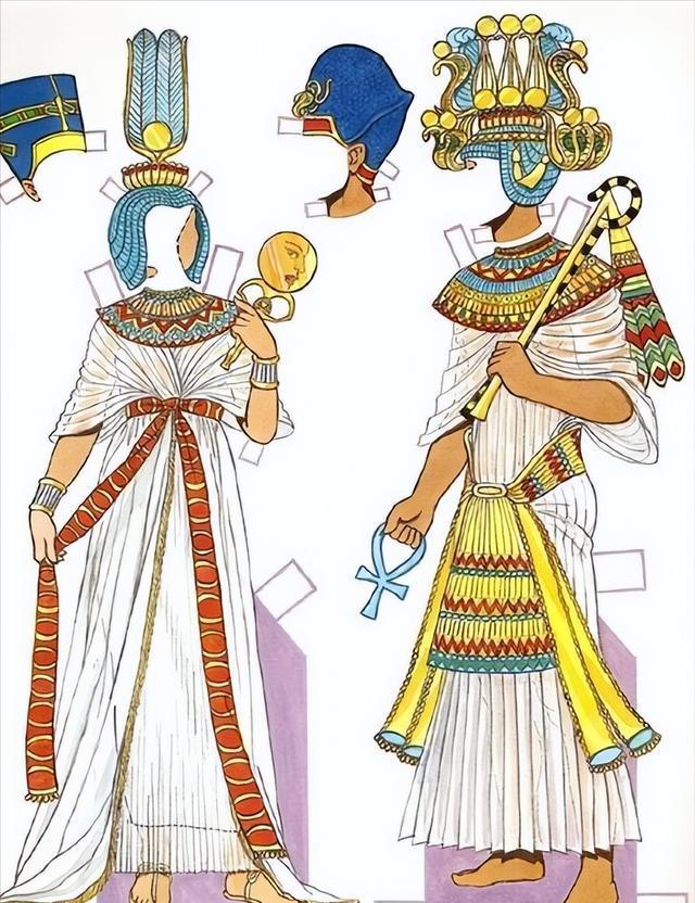 古埃及服饰历史变迁中,其审美意识是什么?