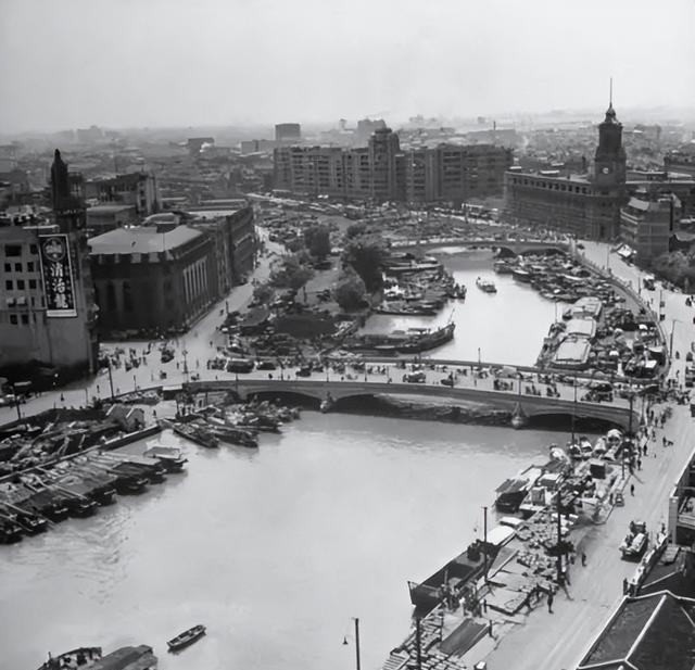 40年代老照片:旧社会的中国城市,没有想象中落后