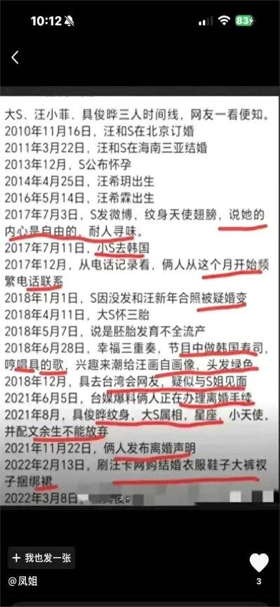 汪小菲前女友名单图片