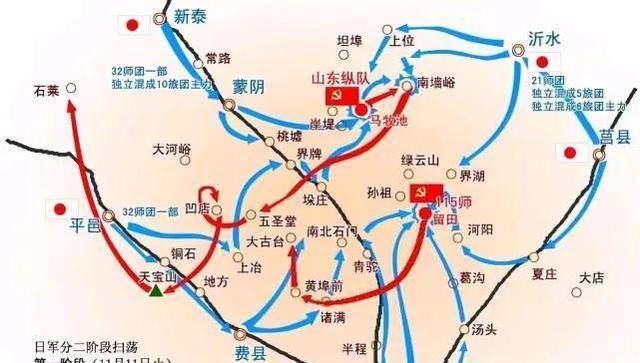 日军重兵合围,八路军大青山绝地突围,巨匪刘黑七网开面