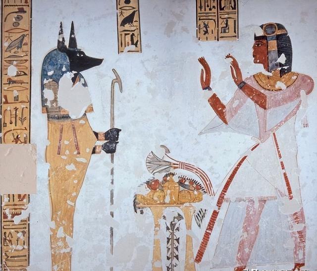 浅析古埃及"单色墓室壁画"