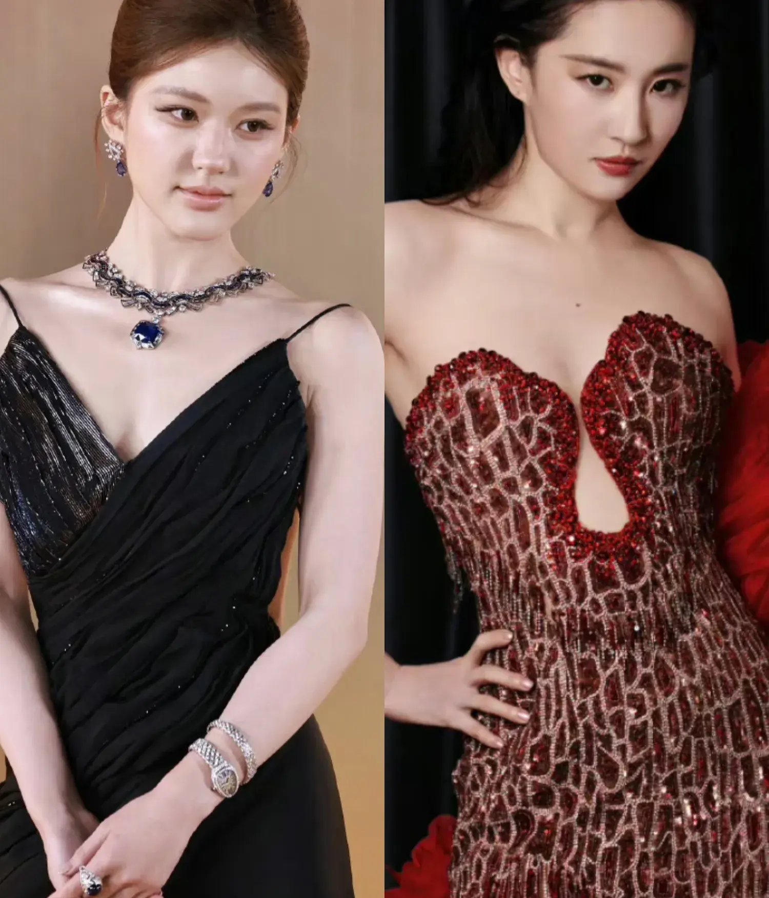 颜值大对决:赵露思与刘亦菲同场活动,结果平手收场