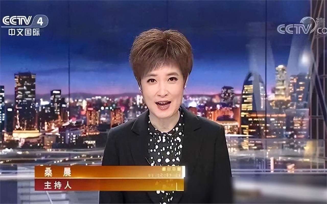 《海峡两岸》主持桑晨,原来是这位大明星的后代,不怪她如此出众
