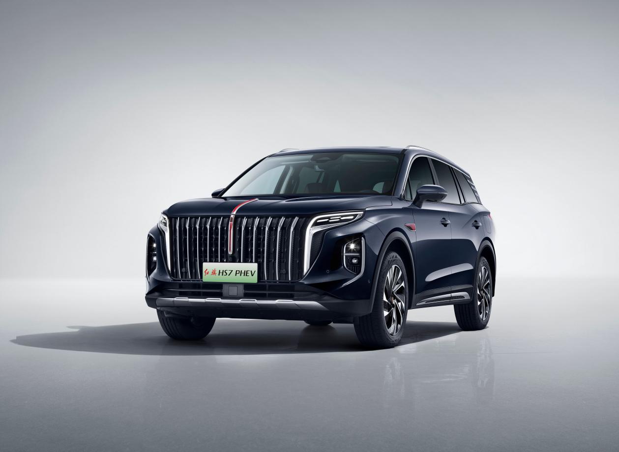 红旗hs7 phev续航超1100km,油耗6.32l