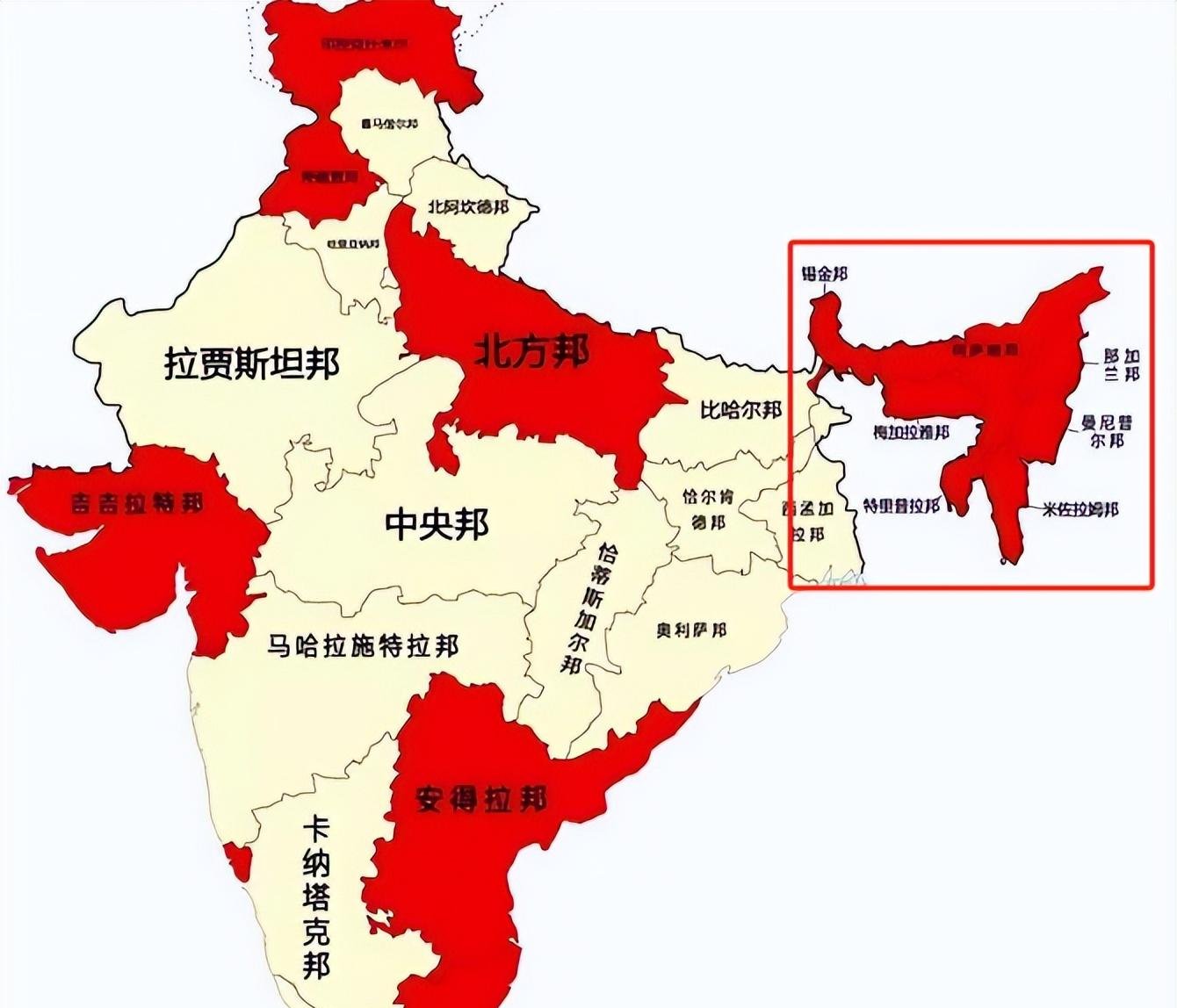 阿萨姆邦靠近中国,自主独立可能让印度面临前所未有的分裂危机