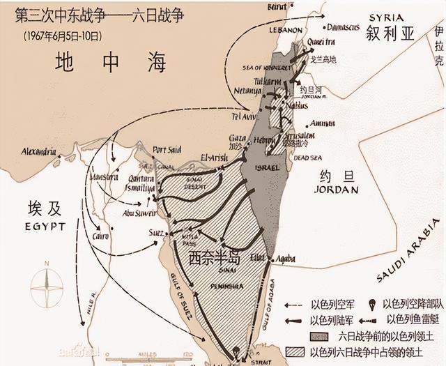 中东列国究竟在争什么?五次中东战争打完后,中东得到了什么?