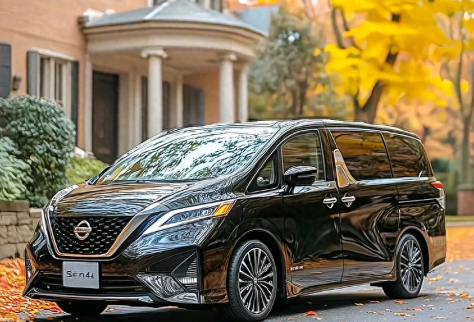 日产全新旗舰mpv:对标赛那,商务风范十足