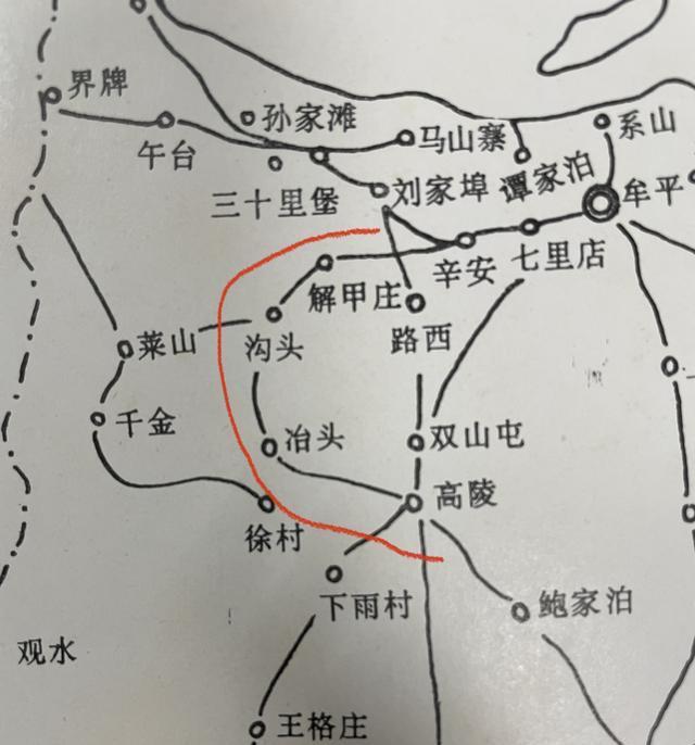 牟平古时的官道