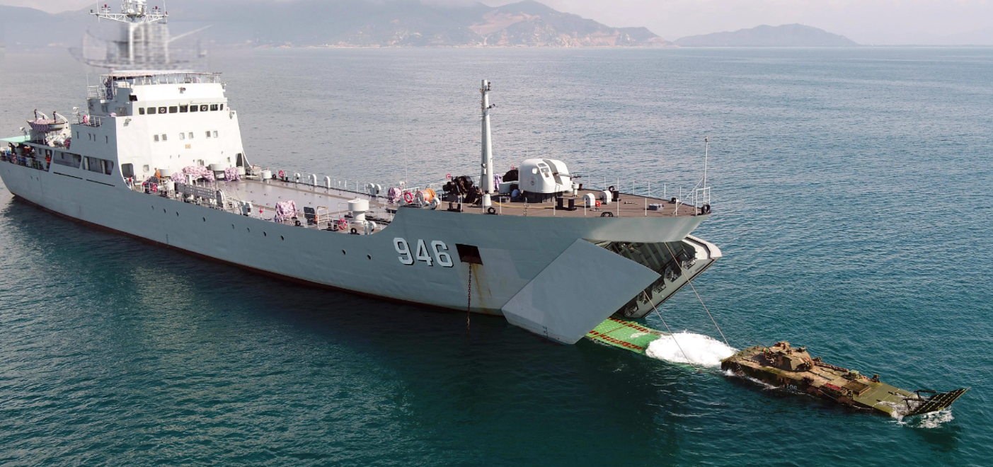 详解072型坦克登陆舰:两栖战场的强力武器,共30多艘