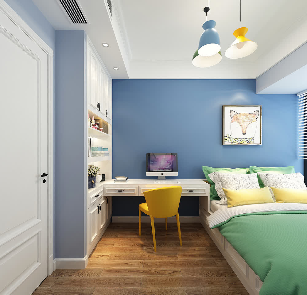 修改搜索图片这是儿童房.虽然体积小,但是功能齐全