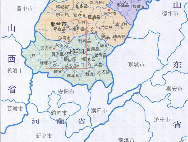 河北邯郸市,下辖的县份个顶个都有浓厚的历史