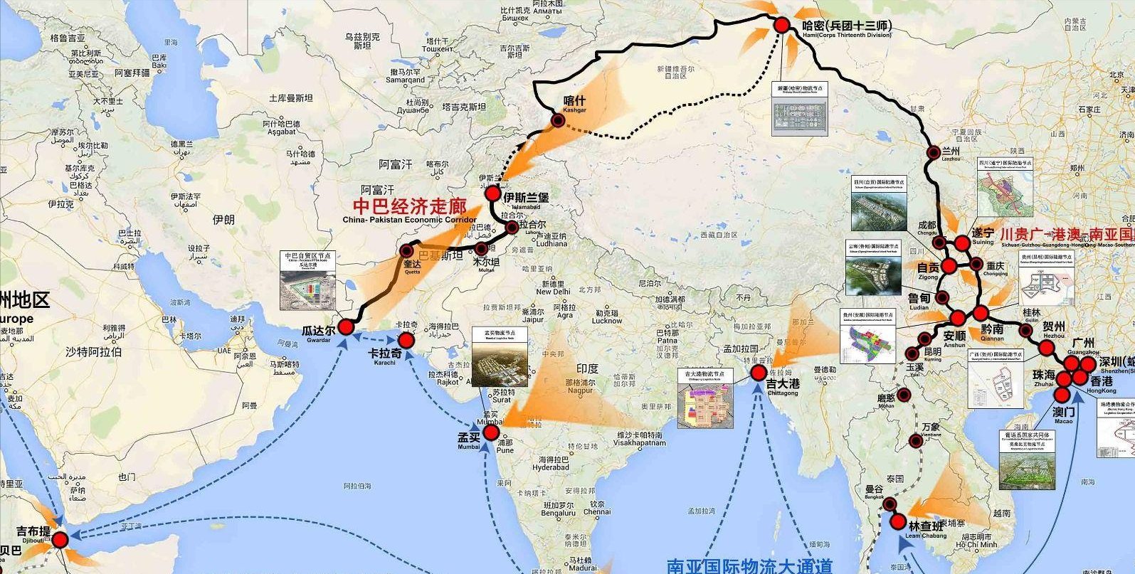 沙特宣布启动大陆桥计划,25 年实施,70 亿美元,基建中国负责
