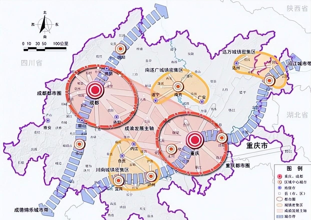 重庆与四川的区划变动,四川省的28个县,为何划入了重庆市?